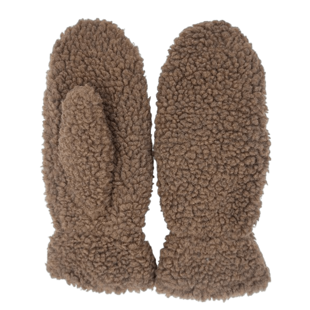 Faux Shearling Mittens