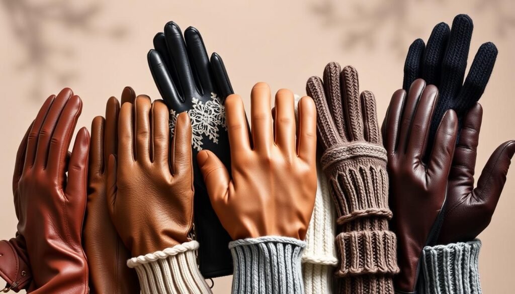 fashionable gloves