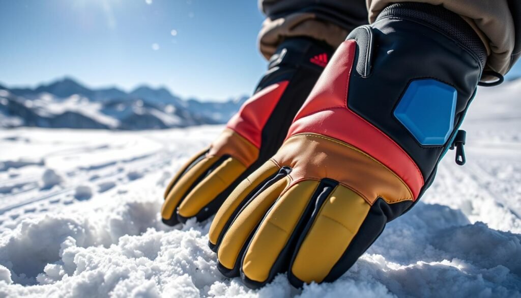 ski gloves