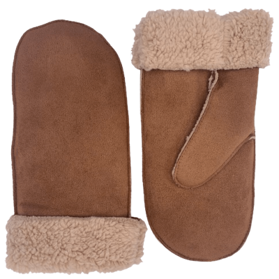 Cozy Shearling Mittens